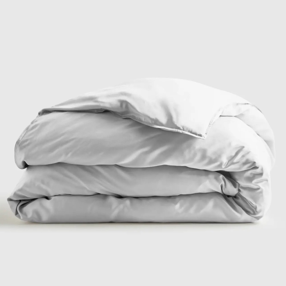NWOT Quince Bamboo Duvet Cover King (Grey)